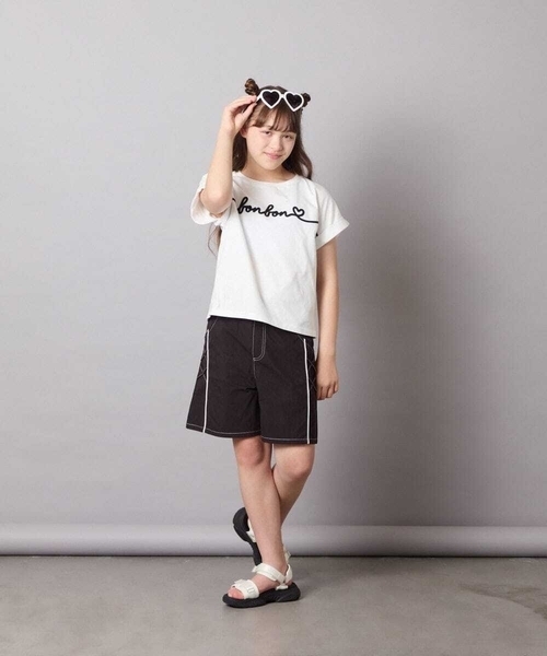 a.v.v（アーヴェヴェ）の「[120-160]【速乾/冷感】水陸両用アクティブハーフパンツ（その他パンツ・キッズ・ダークインディゴブルー/ブラック・150/160/130/120/140）」の19枚目の写真