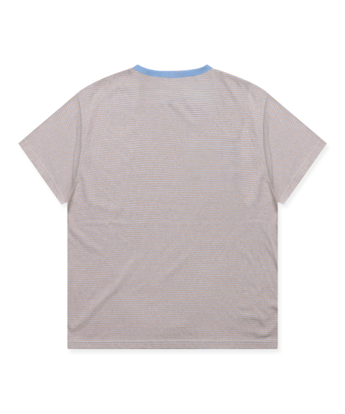 GLACK(グラック)の「GT168 フェイデッドヴィンテージストライプTシャツ (BROWN)(Tシャツ/カットソー・レディース・その他・MEDIUM/LARGE)」の3枚目の写真
