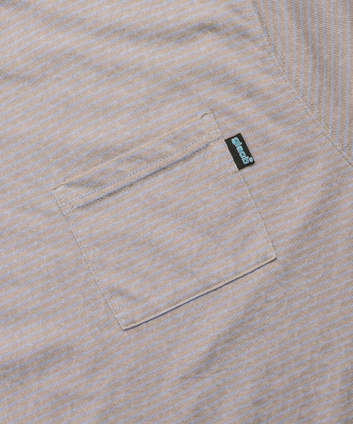 GLACK(グラック)の「GT168 フェイデッドヴィンテージストライプTシャツ (BROWN)(Tシャツ/カットソー・レディース・その他・MEDIUM/LARGE)」の2枚目の写真