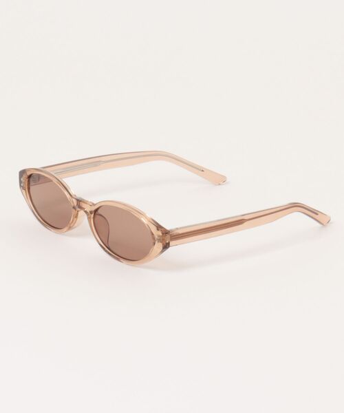 Chikashitsu +(チカシツプラス)の「【Chikashitsu +】round frame sunglasses (3color) / 【チカシツプラス】クリアレンズラウンドフレームサングラス(サングラス・メンズ・ダークブラウン/ブラック/ブラウン・ONE SIZE)」の3枚目の写真