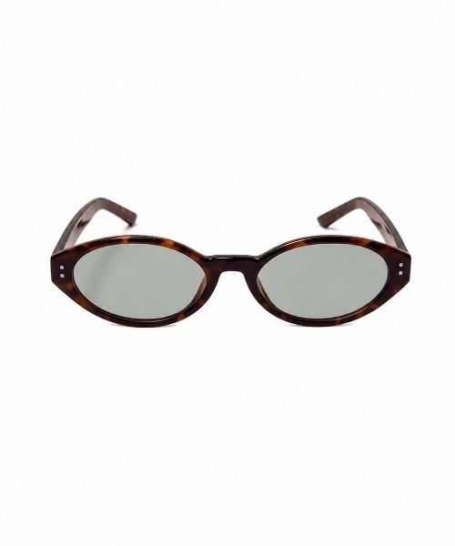 Chikashitsu +(チカシツプラス)の「【Chikashitsu +】round frame sunglasses (3color) / 【チカシツプラス】クリアレンズラウンドフレームサングラス(サングラス・メンズ・ダークブラウン/ブラック/ブラウン・ONE SIZE)」の8枚目の写真