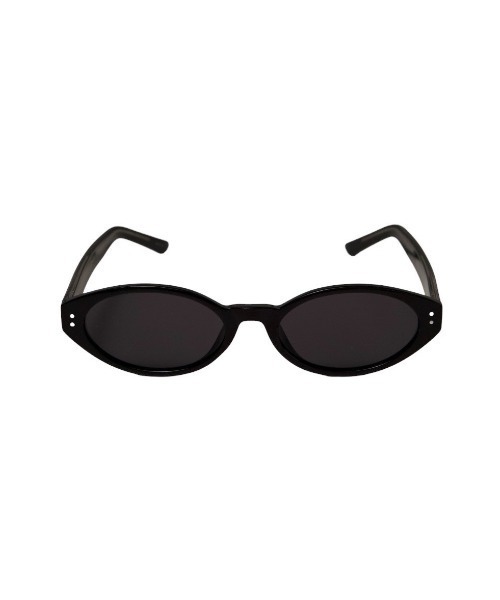 Chikashitsu +(チカシツプラス)の「【Chikashitsu +】round frame sunglasses (3color) / 【チカシツプラス】クリアレンズラウンドフレームサングラス(サングラス・メンズ・ダークブラウン/ブラック/ブラウン・ONE SIZE)」の6枚目の写真