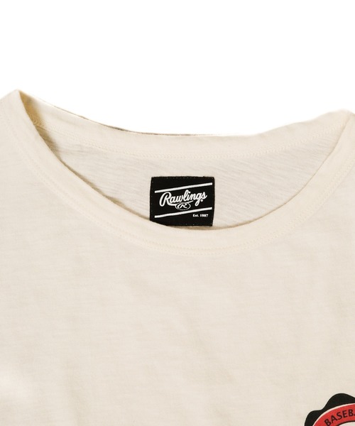 B.I.D.(ビーアイディー)の「《Rawlings/ローリングス》SLAB BASEBALL T / スラブ ベースボール Tシャツ(Tシャツ/カットソー・メンズ・レッド/ネイビー/イエロー/ブラック・LARGE/MEDIUM)」の19枚目の写真
