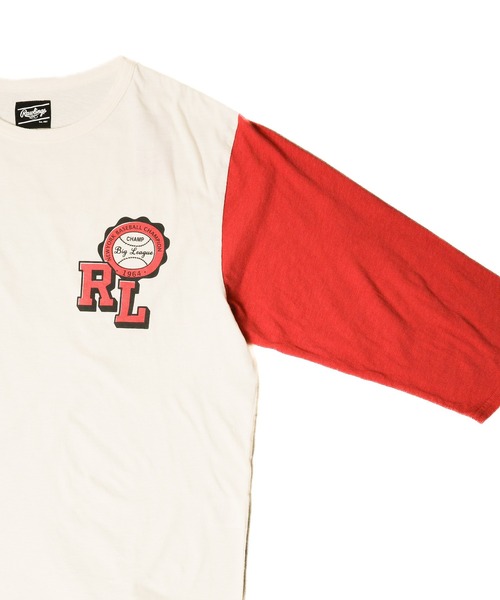 B.I.D.(ビーアイディー)の「《Rawlings/ローリングス》SLAB BASEBALL T / スラブ ベースボール Tシャツ(Tシャツ/カットソー・メンズ・レッド/ネイビー/イエロー/ブラック・LARGE/MEDIUM)」の21枚目の写真