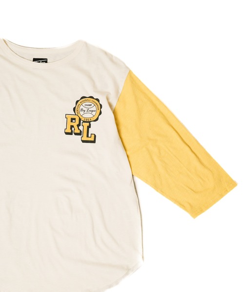 B.I.D.(ビーアイディー)の「《Rawlings/ローリングス》SLAB BASEBALL T / スラブ ベースボール Tシャツ(Tシャツ/カットソー・メンズ・レッド/ネイビー/イエロー/ブラック・LARGE/MEDIUM)」の8枚目の写真