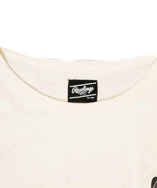 B.I.D.(ビーアイディー)の「《Rawlings/ローリングス》SLAB BASEBALL T / スラブ ベースボール Tシャツ(Tシャツ/カットソー・メンズ・レッド/ネイビー/イエロー/ブラック・LARGE/MEDIUM)」の14枚目の写真