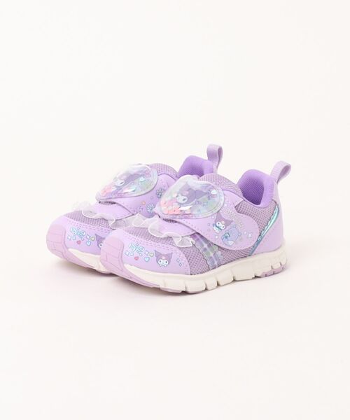 MoonStar(ムーンスター)の「【MoonStar/ムーンスター】SA C042 キッズスニーカー(スニーカー・キッズ・ベージュ/ピンク/サックスブルー/パープル・15.0cm/16.0cm/17.0cm/19.0cm/18.0cm/14.0cm)」の3枚目の写真