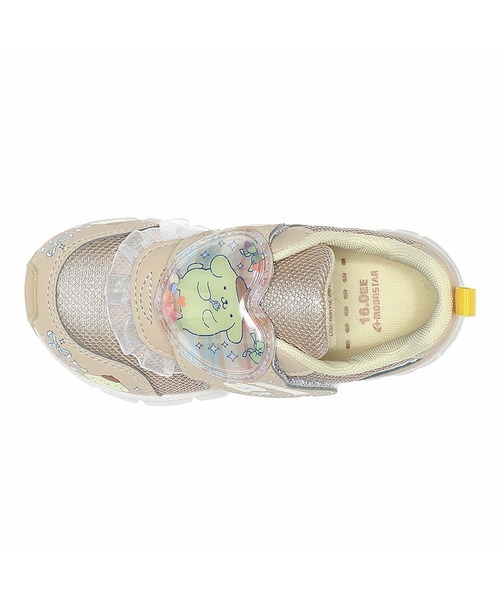 MoonStar(ムーンスター)の「【MoonStar/ムーンスター】SA C042 キッズスニーカー(スニーカー・キッズ・ベージュ/ピンク/サックスブルー/パープル・15.0cm/16.0cm/17.0cm/19.0cm/18.0cm/14.0cm)」の7枚目の写真
