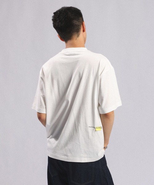 RAGEBLUE（レイジブルー）の「CRAVEグラフィックTシャツ（Tシャツ/カットソー・メンズ・ブラック/ホワイト/グレー・MEDIUM/LARGE）」の9枚目の写真