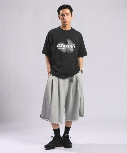 RAGEBLUE（レイジブルー）の「CRAVEグラフィックTシャツ（Tシャツ/カットソー・メンズ・ブラック/ホワイト/グレー・MEDIUM/LARGE）」の10枚目の写真