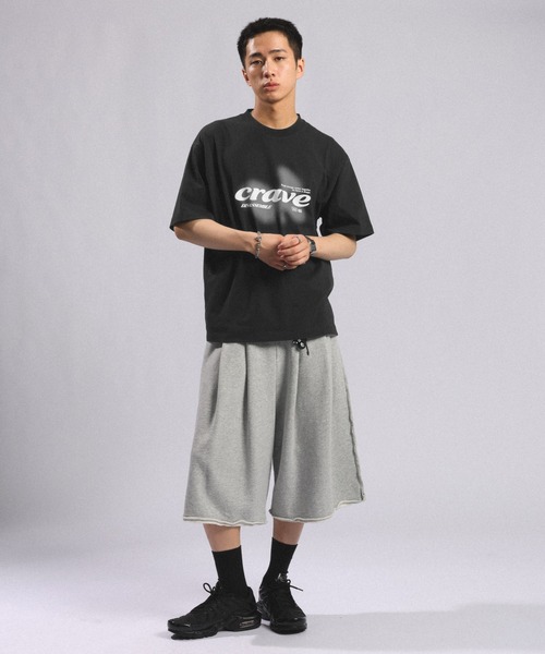 RAGEBLUE（レイジブルー）の「CRAVEグラフィックTシャツ（Tシャツ/カットソー・メンズ・ブラック/ホワイト/グレー・MEDIUM/LARGE）」の11枚目の写真