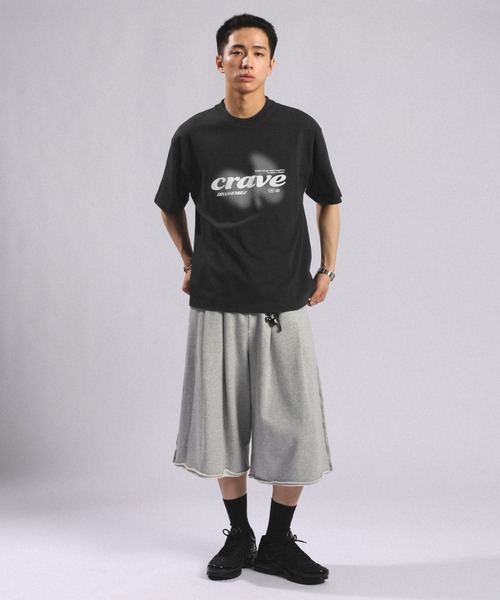 RAGEBLUE（レイジブルー）の「CRAVEグラフィックTシャツ（Tシャツ/カットソー・メンズ・ブラック/ホワイト/グレー・MEDIUM/LARGE）」の12枚目の写真