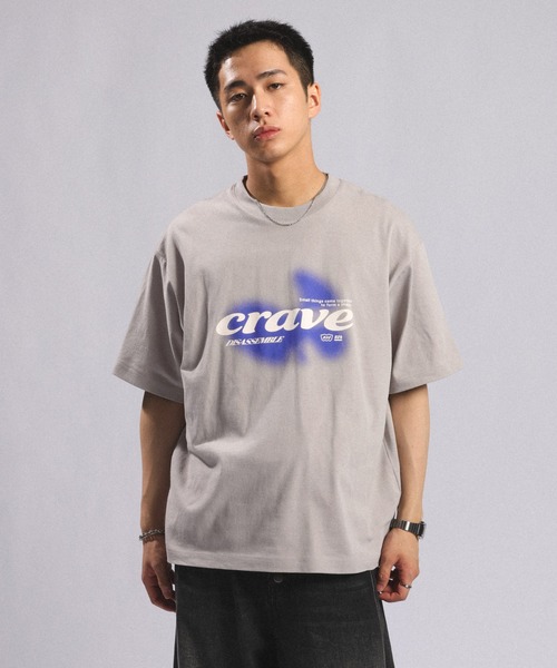 RAGEBLUE（レイジブルー）の「CRAVEグラフィックTシャツ（Tシャツ/カットソー・メンズ・ブラック/ホワイト/グレー・MEDIUM/LARGE）」の20枚目の写真
