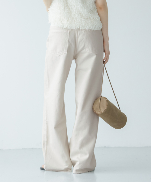 NEEDBY heritage(ニードバイヘリテージ)の「《NOBLE生地別注》NEED by heritage/ニードバイヘリテージLUNA(デニムパンツ・レディース・ブルー/アイボリー・26/25/24/23)」の10枚目の写真