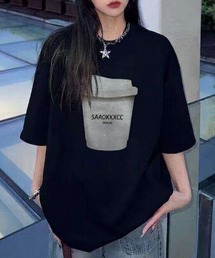 coffeeプリントTシャツ