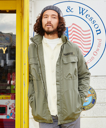 HYSTERIC GLAMOUR | ミリタリースタンドカラーJK(ミリタリージャケット)