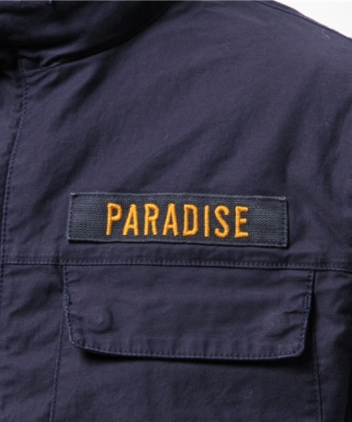 HYSTERIC GLAMOUR（ヒステリックグラマー）の「ミリタリースタンドカラーJK（ミリタリージャケット・メンズ・ネイビー/カーキ/グリーン系カモフラージュ・MEDIUM/SMALL/LARGE）」の10枚目の写真