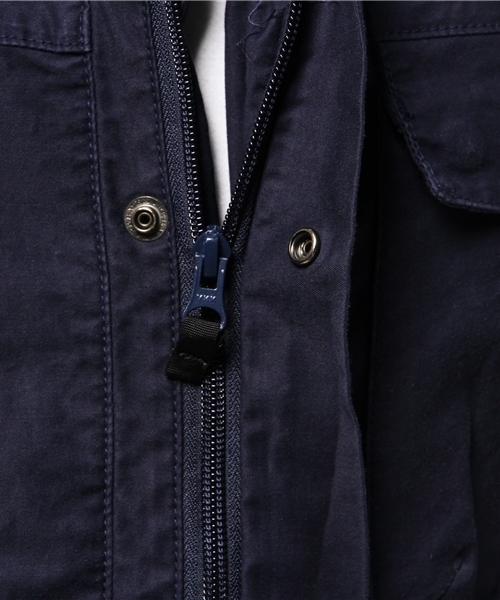 HYSTERIC GLAMOUR（ヒステリックグラマー）の「ミリタリースタンドカラーJK（ミリタリージャケット・メンズ・ネイビー/カーキ/グリーン系カモフラージュ・MEDIUM/SMALL/LARGE）」の11枚目の写真