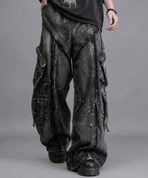 ARULE（アルール）の「『ARULE/アルール』デニムカーゴ テックウェアバイカーカーゴ PT【GC】【Z】（カーゴパンツ）」