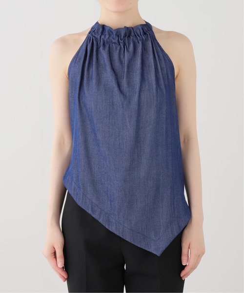 EDIT. FOR LULU(エディットフォールル)の「【ESTHE/エステ】Cowl High Neck Top(シャツ/ブラウス・レディース・ネイビー・FREE)」の6枚目の写真