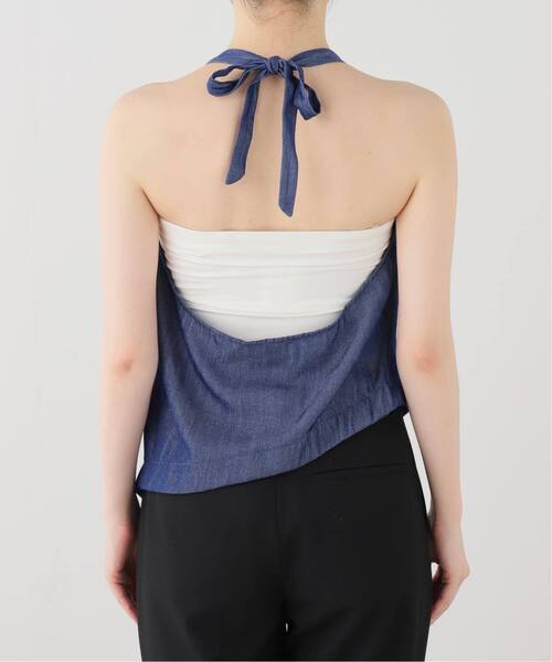 EDIT. FOR LULU(エディットフォールル)の「【ESTHE/エステ】Cowl High Neck Top(シャツ/ブラウス・レディース・ネイビー・FREE)」の8枚目の写真