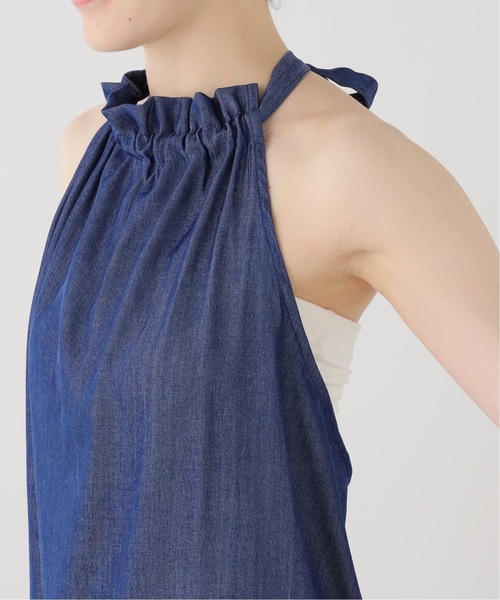 EDIT. FOR LULU(エディットフォールル)の「【ESTHE/エステ】Cowl High Neck Top(シャツ/ブラウス・レディース・ネイビー・FREE)」の9枚目の写真