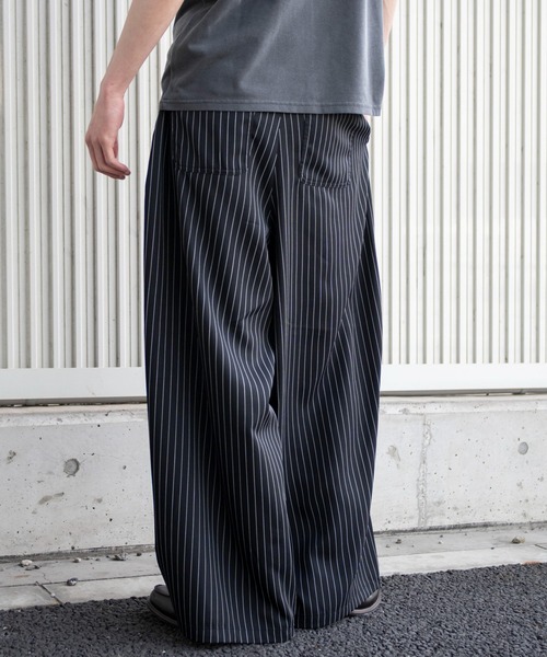 WEGO(ウィゴー)の「WEGO/【26年春夏新作】カーブバギースラックス(スラックス・メンズ・その他1・MEDIUM/LARGE)」の11枚目の写真