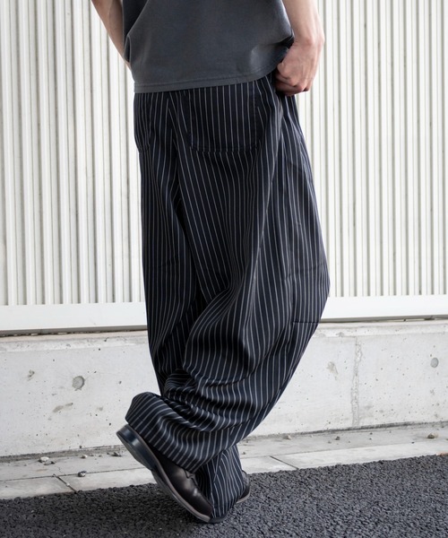 WEGO(ウィゴー)の「WEGO/【26年春夏新作】カーブバギースラックス(スラックス・メンズ・その他1・MEDIUM/LARGE)」の13枚目の写真