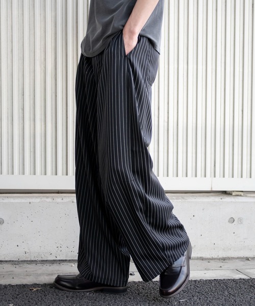 WEGO(ウィゴー)の「WEGO/【26年春夏新作】カーブバギースラックス(スラックス・メンズ・その他1・MEDIUM/LARGE)」の14枚目の写真