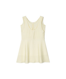 Yuje（ユジェ）の「PINTUCK LAYERED DRESS (2color,2size)（ワンピース）」