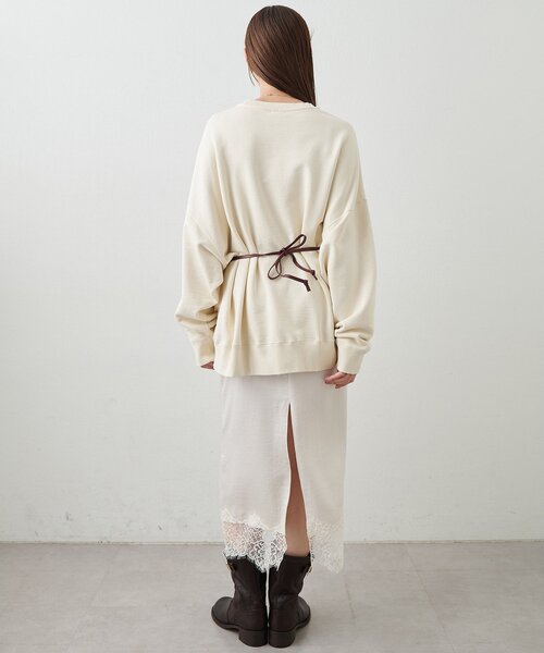 Whim Gazette(ウィムガゼット)の「【GEMINI】フロントプリントオーバースウェット(スウェット・レディース・ホワイト系その他/ブルー・FREE)」の18枚目の写真