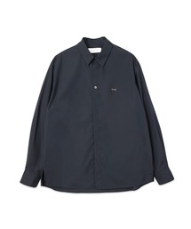 High Count Broadcloth Embroidery Patch Long Sleeve Shirt