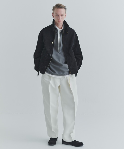 CULLNI(クルニ)の「High Count Broadcloth Embroidery Patch Long Sleeve Shirt(シャツ/ブラウス・メンズ・ブルー/ホワイト/ネイビー・2/1/0)」の5枚目の写真
