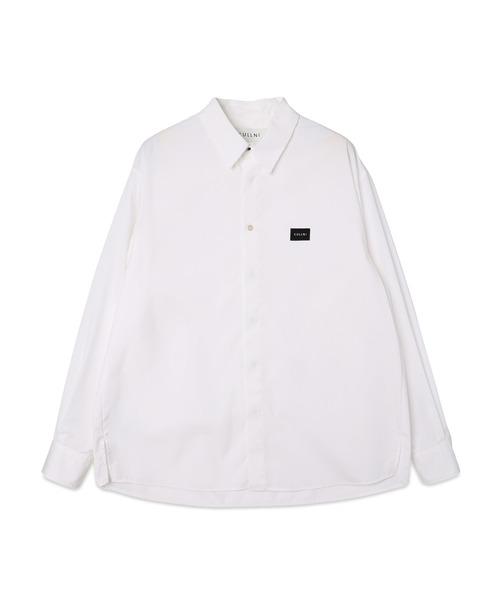 CULLNI(クルニ)の「High Count Broadcloth Embroidery Patch Long Sleeve Shirt(シャツ/ブラウス・メンズ・ブルー/ホワイト/ネイビー・2/1/0)」の7枚目の写真