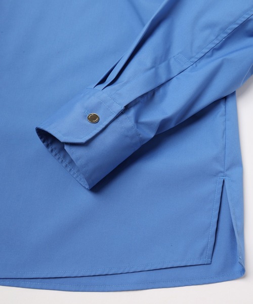 CULLNI(クルニ)の「High Count Broadcloth Embroidery Patch Long Sleeve Shirt(シャツ/ブラウス・メンズ・ブルー/ホワイト/ネイビー・2/1/0)」の15枚目の写真