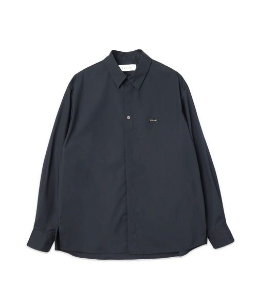 CULLNI(クルニ)の「High Count Broadcloth Embroidery Patch Long Sleeve Shirt(シャツ/ブラウス・メンズ・ブルー/ホワイト/ネイビー・2/1/0)」の16枚目の写真