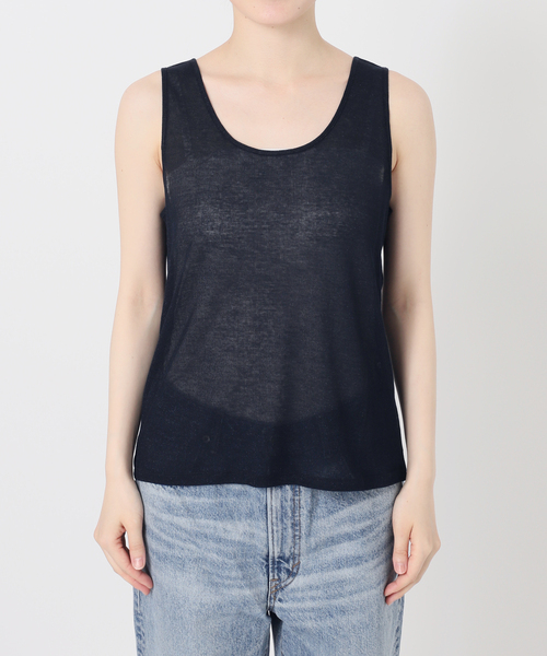 Spick & Span(スピックアンドスパン)の「《2枚セット》レイヤードタンクトップ(タンクトップ・レディース・チャコールグレー/ネイビー・FREE)」の15枚目の写真