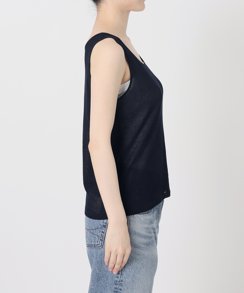 Spick & Span(スピックアンドスパン)の「《2枚セット》レイヤードタンクトップ(タンクトップ・レディース・チャコールグレー/ネイビー・FREE)」の18枚目の写真