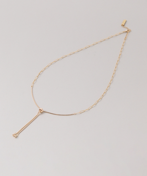 Noble(ノーブル)の「PETER+JUNE/ピーターアンドジューン Redford Bolo Necklace(ネックレス・レディース・ゴールド・FREE)」の4枚目の写真