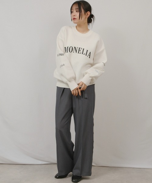 palm RICHE（ポームリシュ）の「ベルテッドPT（その他パンツ・レディース・オレンジ系その他/ベージュ/チャコールグレー・M）」の13枚目の写真