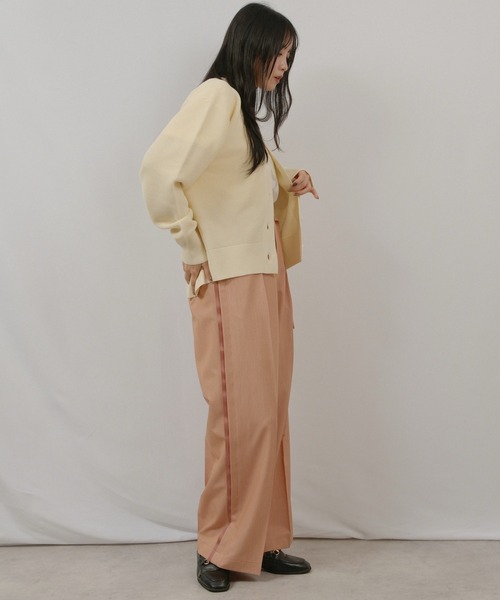 palm RICHE（ポームリシュ）の「ベルテッドPT（その他パンツ・レディース・オレンジ系その他/ベージュ/チャコールグレー・M）」の21枚目の写真