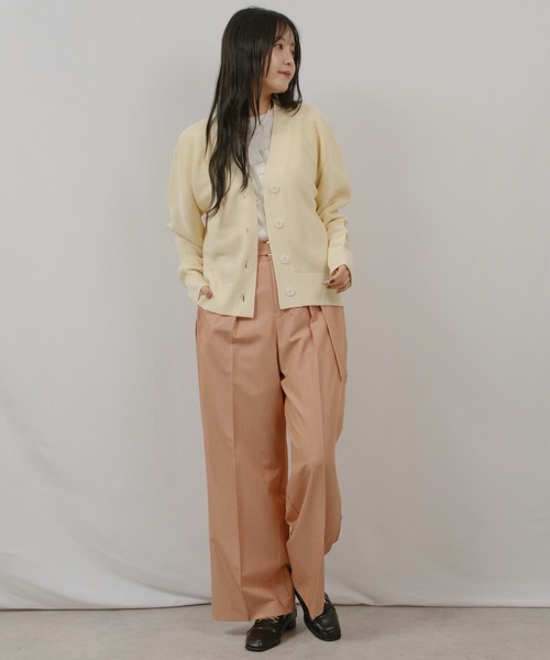 palm RICHE（ポームリシュ）の「ベルテッドPT（その他パンツ・レディース・オレンジ系その他/ベージュ/チャコールグレー・M）」の20枚目の写真