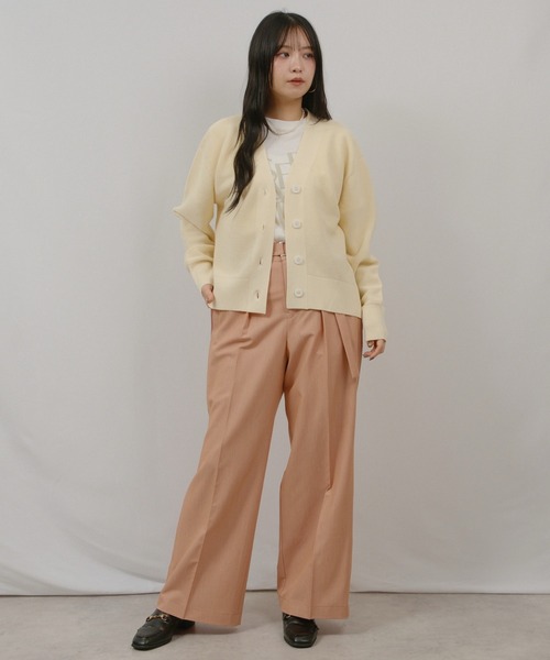 palm RICHE（ポームリシュ）の「ベルテッドPT（その他パンツ・レディース・オレンジ系その他/ベージュ/チャコールグレー・M）」の15枚目の写真