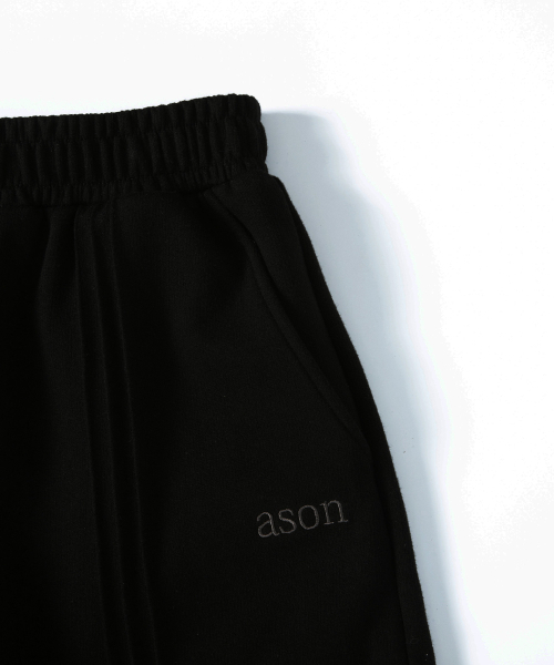 ASON(アズオン)の「TRACK SHORT PANTS / BLACK(その他パンツ・レディース・その他・FREE)」の4枚目の写真