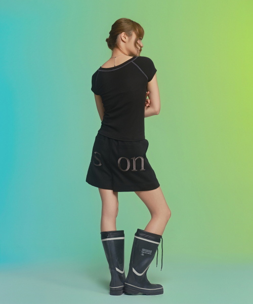 ASON(アズオン)の「TRACK SHORT PANTS / BLACK(その他パンツ・レディース・その他・FREE)」の10枚目の写真