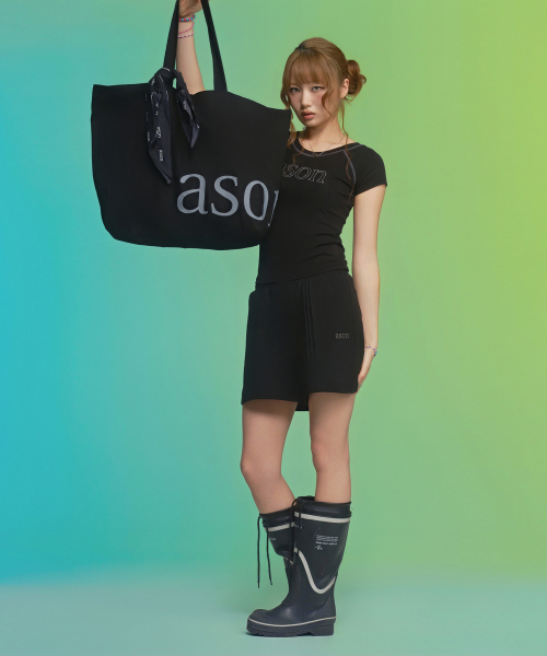 ASON(アズオン)の「TRACK SHORT PANTS / BLACK(その他パンツ・レディース・その他・FREE)」の11枚目の写真