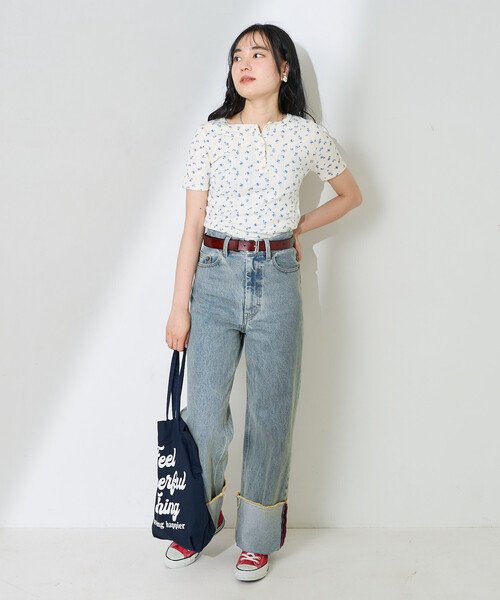 FREAK'S STORE(フリークスストア)の「ヴィンテージ レザーベルト(ベルト・レディース・ブラウン/ブラック・ONE SIZE)」の14枚目の写真