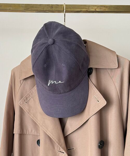 le.coeur blanc(ルクールブラン)の「《WEB限定》meロゴキャップ(キャップ・レディース・ブラック/グレー/オフホワイト・FREE)」の3枚目の写真
