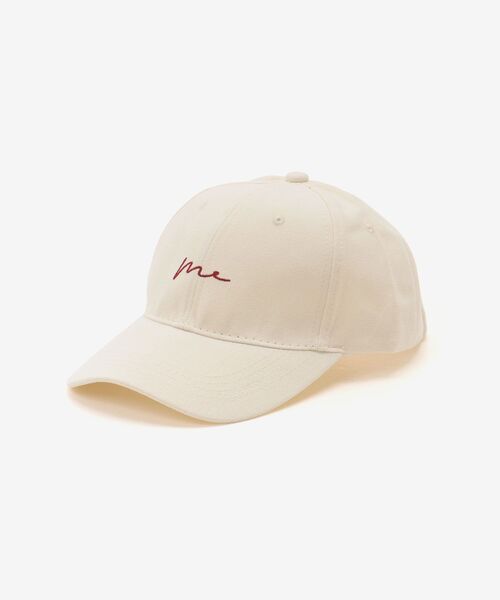 le.coeur blanc(ルクールブラン)の「《WEB限定》meロゴキャップ(キャップ・レディース・ブラック/グレー/オフホワイト・FREE)」の4枚目の写真