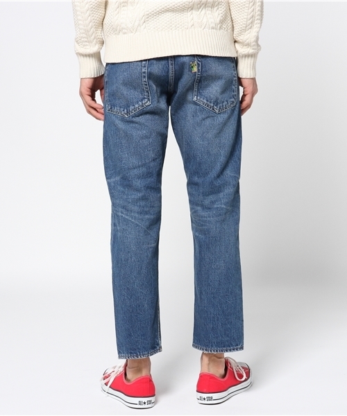 HBNS（ハバノス）の「◇HBNS / ハバノス ユーズドアンクルデニムパンツ（デニムパンツ・メンズ・ブルー系その他・SMALL/MEDIUM）」の3枚目の写真